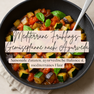 Mediterane Gemüse Frühlingspfanne